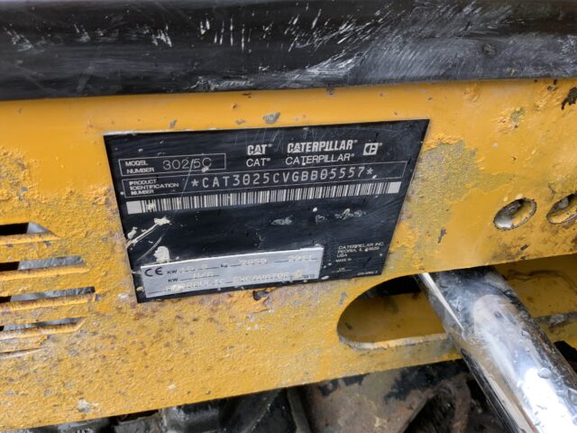 CAT 302.5C Digger (ST24828)