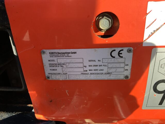 Kubota U17-3 Digger (ST24848)