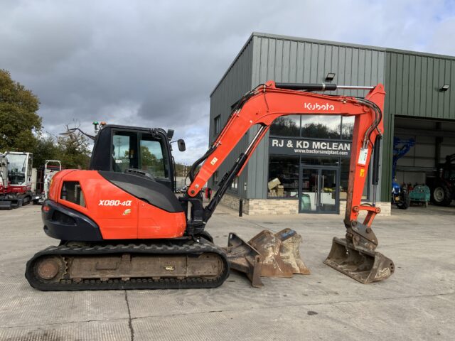 Kubota KX080-4 Digger (ST24934)