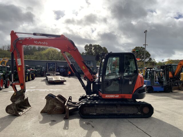 Kubota KX080-4 Digger (ST24934)