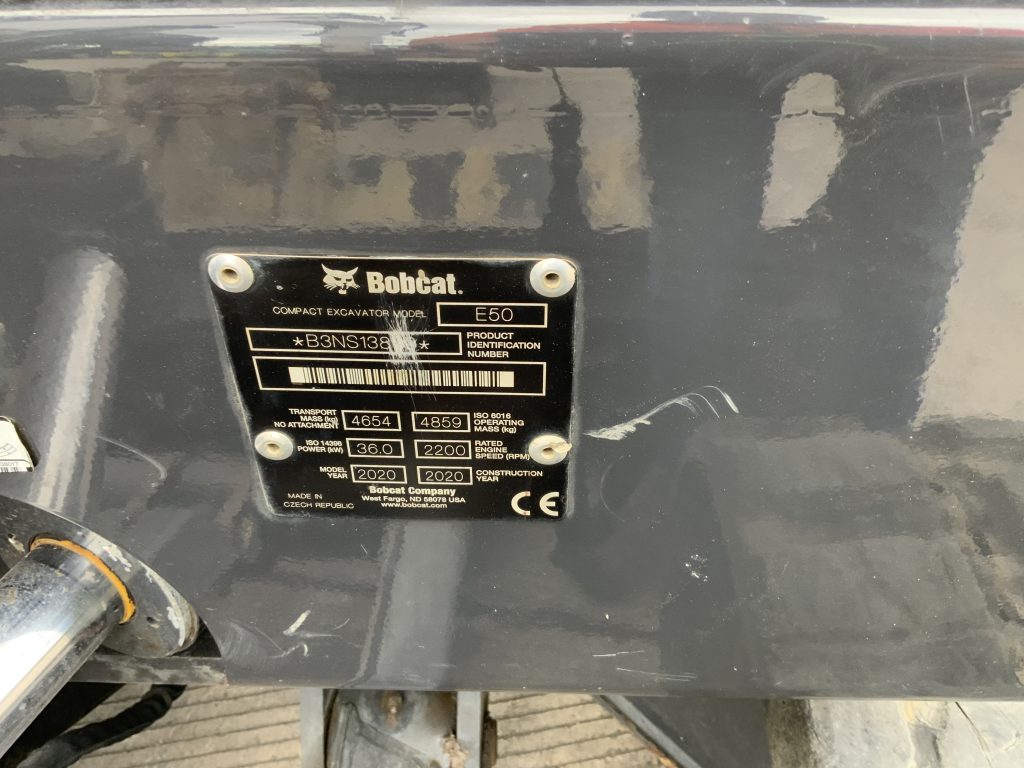 Bobcat E50 Digger (ST24969)