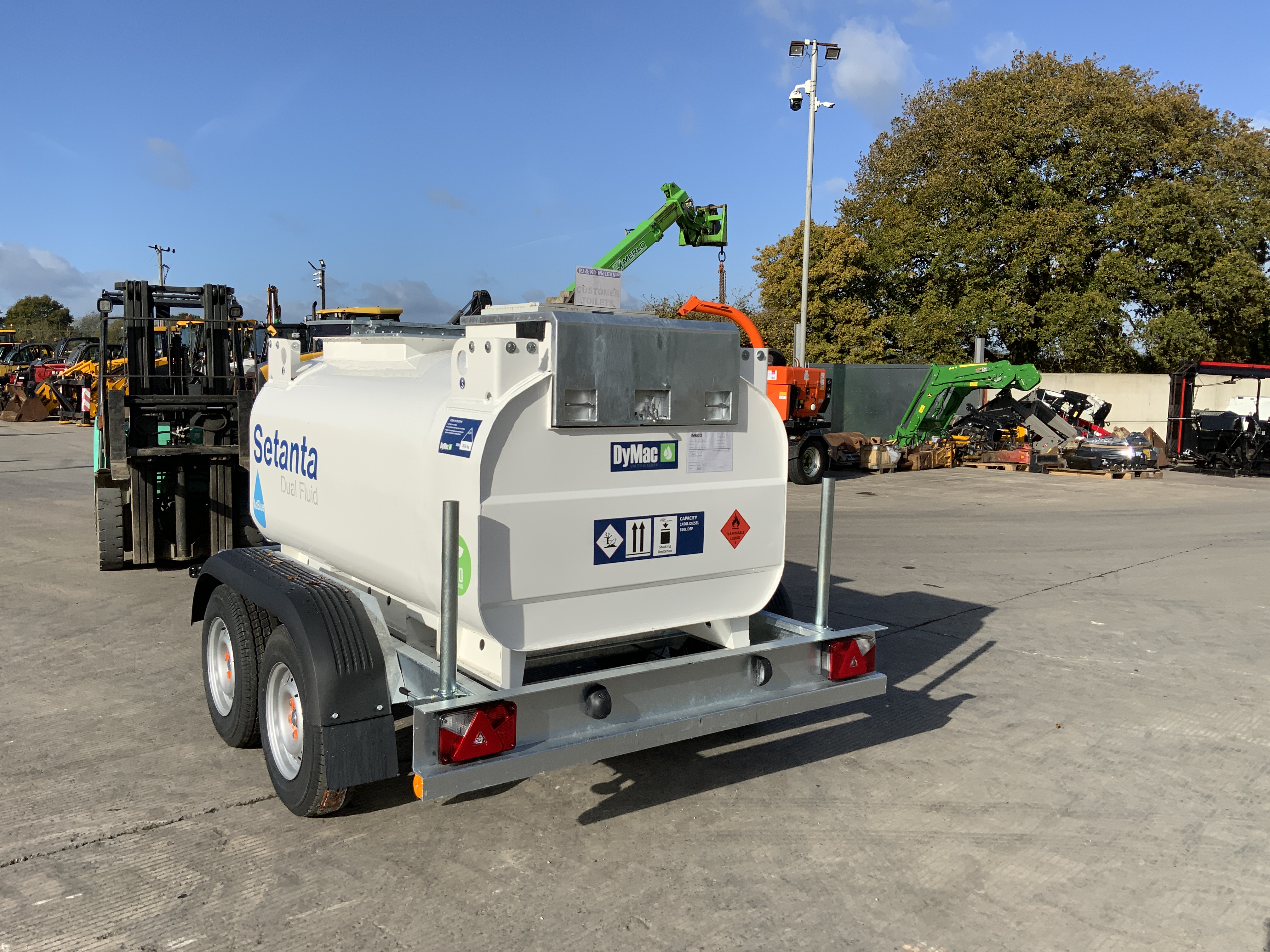 Dymac Twin Axle Diesel & Ad Blue Bowser (ST24800)