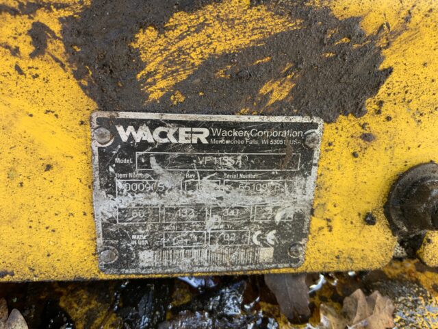 Yellow Wacker Plate