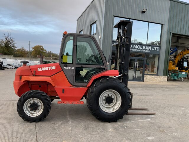 Manitou M26-4 RoughTerrain Fork Lift (ST24901)