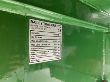 Bailey Trailers 26Ft Bale Trailer (ST24815)