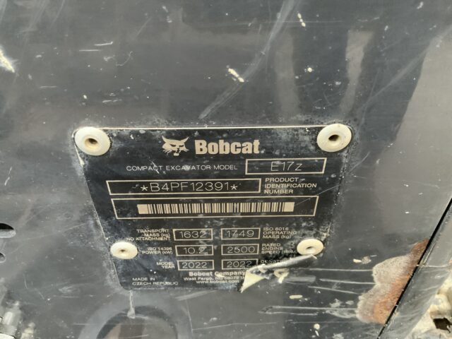 Bobcat E17z Digger (ST24735)