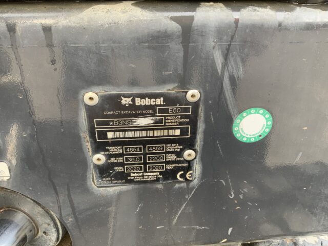 Bobcat E50 Digger (ST24688)