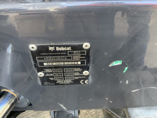Bobcat E50 Digger (ST24799)