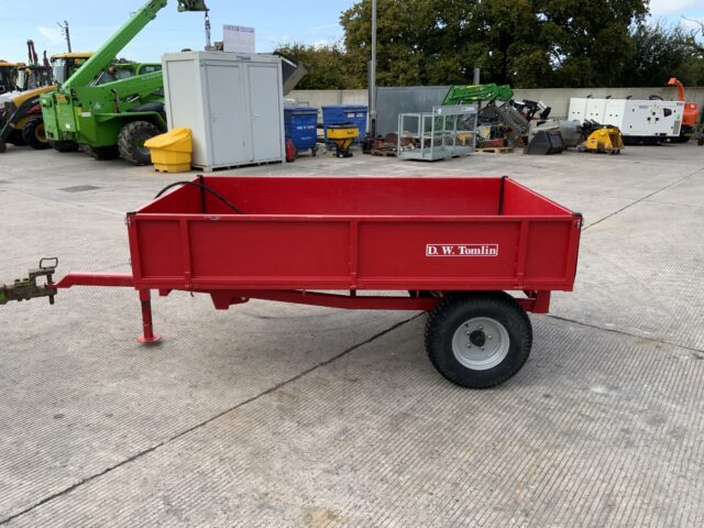 DW Tomlin 2 Tonne Single Axle Tipping Trailer (ST24739)