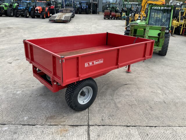 DW Tomlin 2 Tonne Single Axle Tipping Trailer (ST24739)