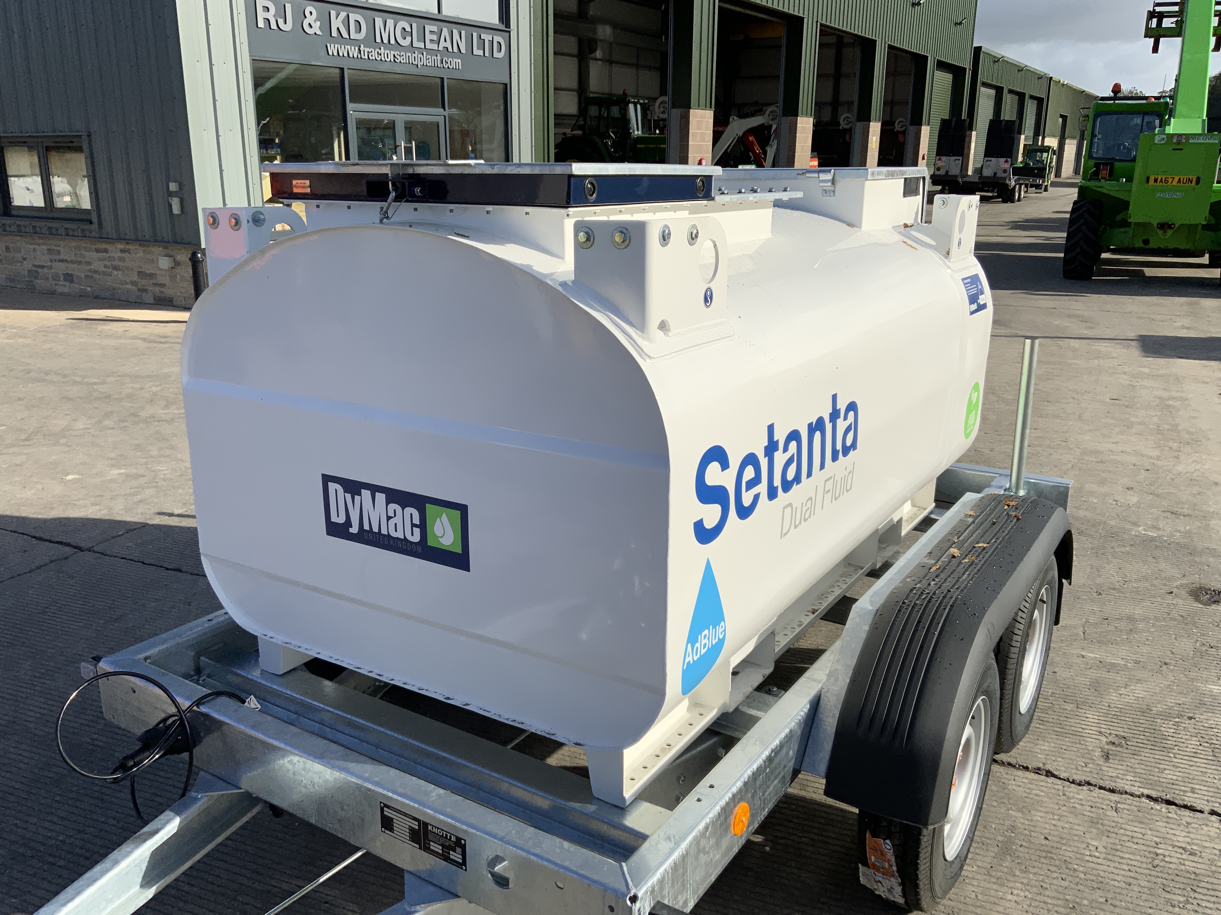 Dymac Twin Axle Diesel & Ad Blue Bowser (ST24800)