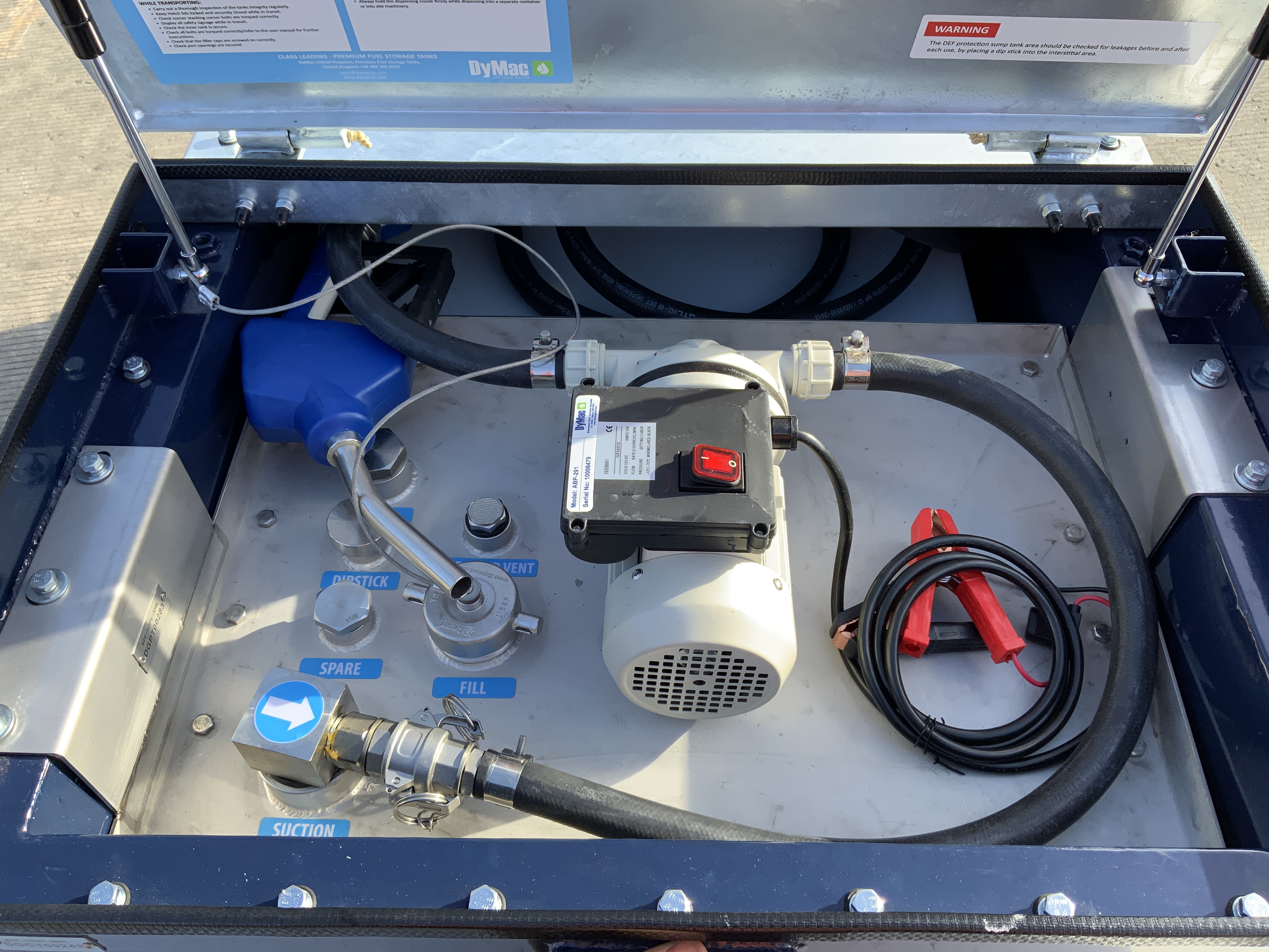 Dymac Twin Axle Diesel & Ad Blue Bowser (ST24800)