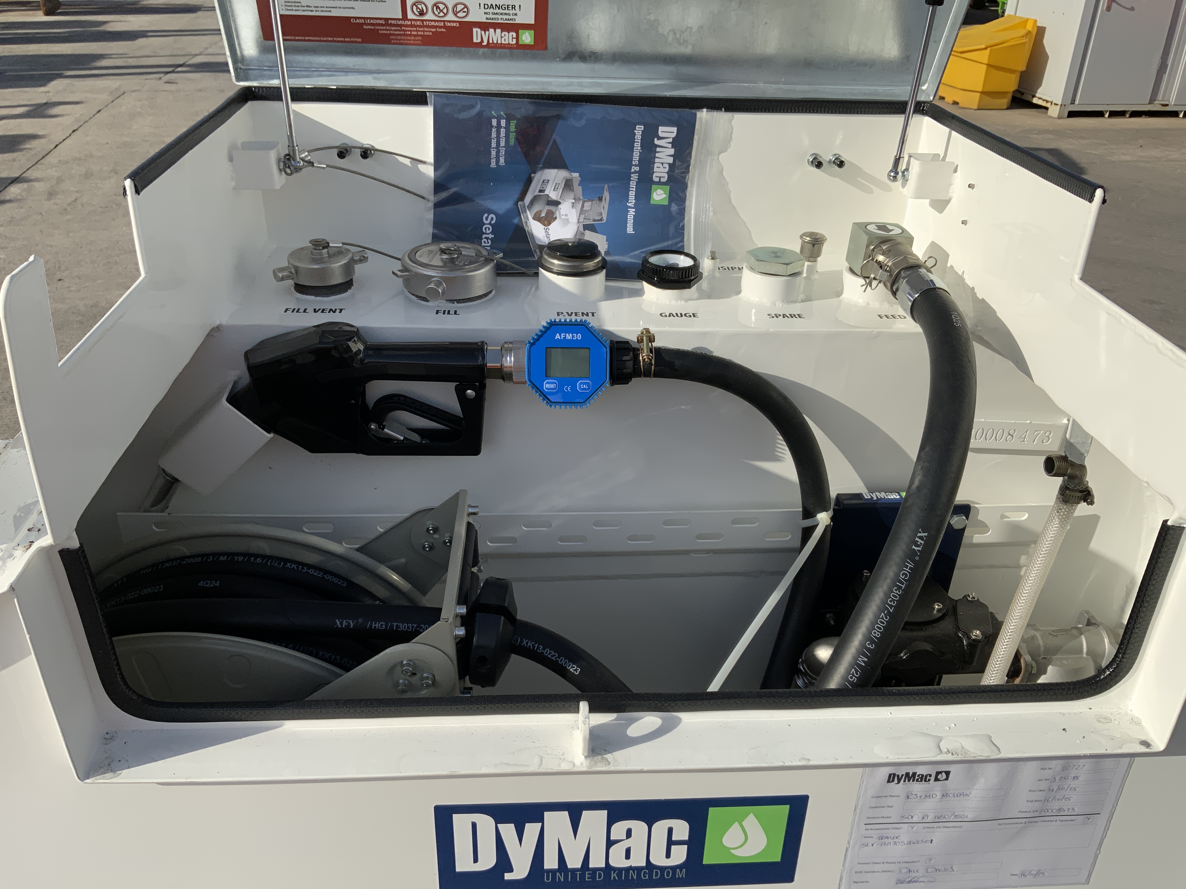 Dymac Twin Axle Diesel & Ad Blue Bowser (ST24800)