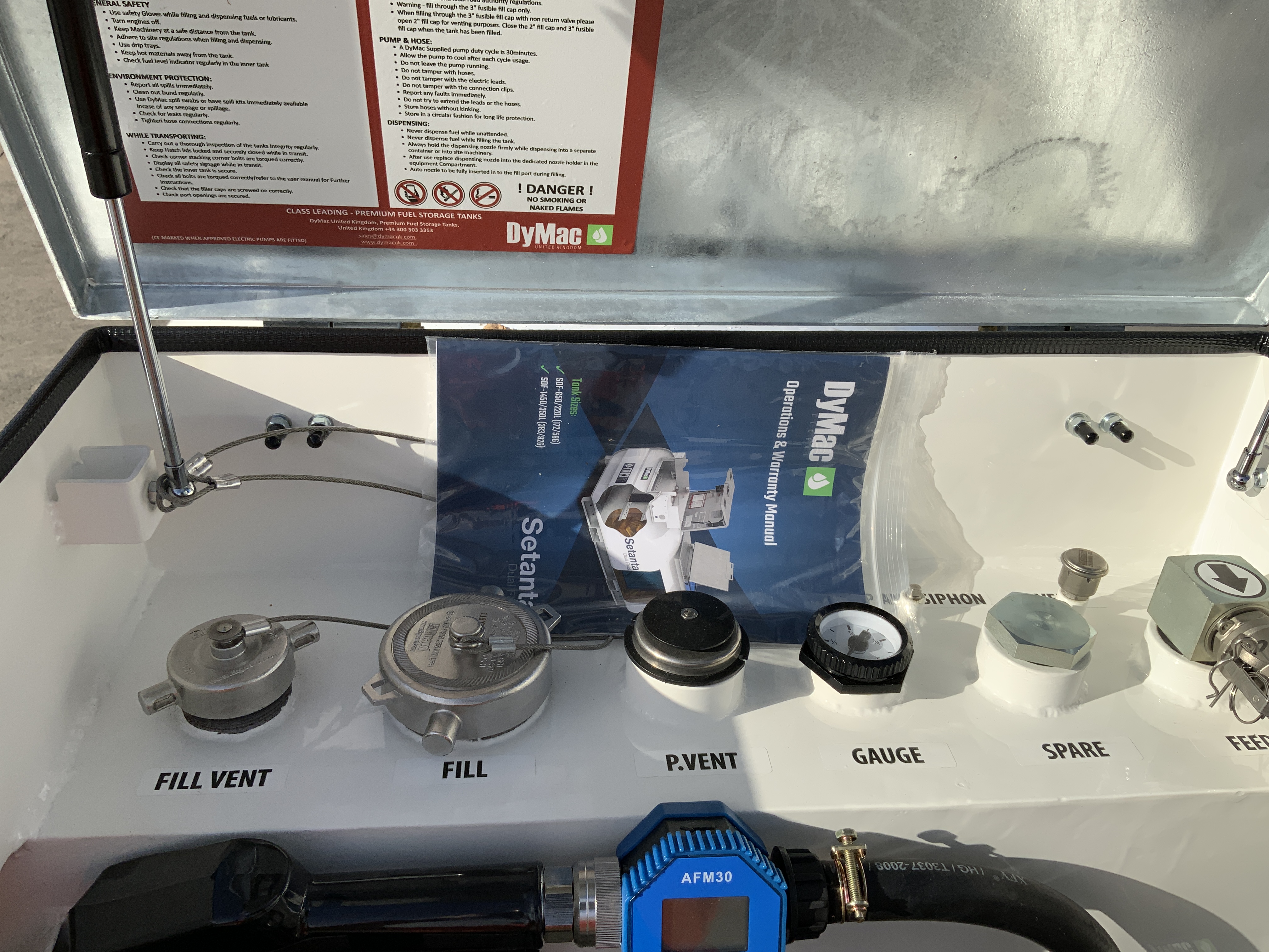 Dymac Twin Axle Diesel & Ad Blue Bowser (ST24800)