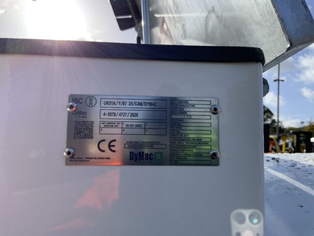 Dymac Twin Axle Diesel & Ad Blue Bowser (ST24800)