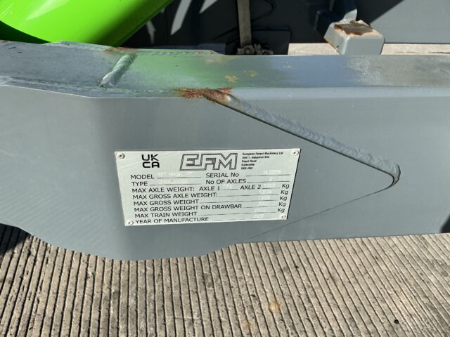 EFM/Botex 12T Hook Lift Trailer