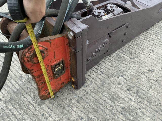 Indeco Breaker To Suite 8 Tonne Excavator