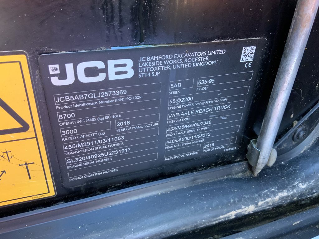 JCB 535-95 Telehandler (ST24457)