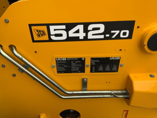 JCB 542-70 Agri Pro Dual Tech VT Telehandler (ST23946)
