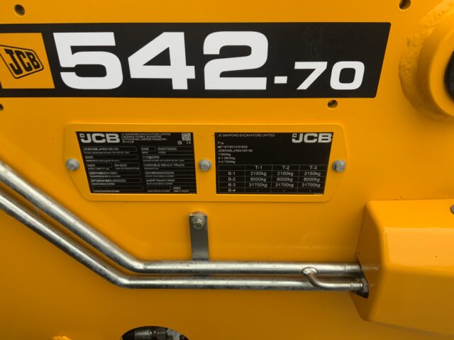 JCB 542-70 Agri Xtra Telehandler (ST23537)