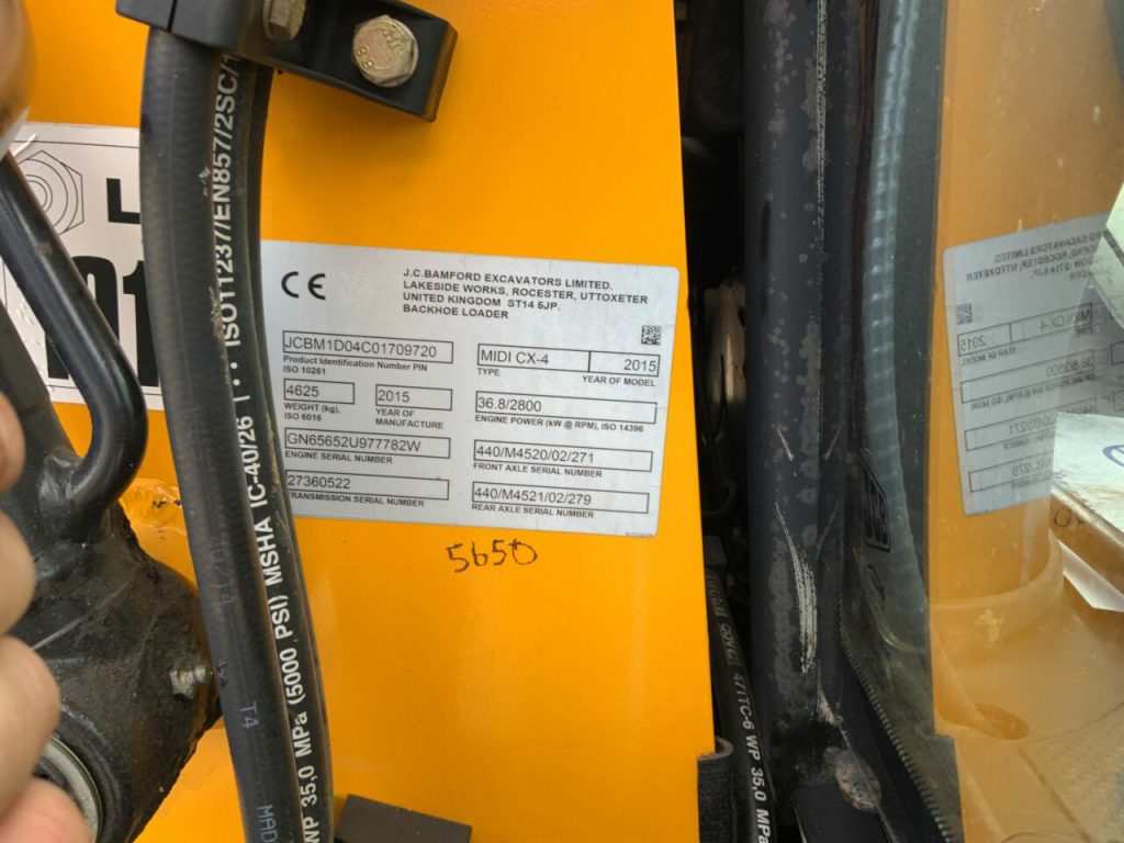 JCB Midi CX Wheeled Digger (ST23004)