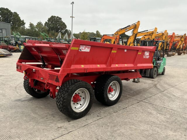 JPM 14 Tonne Multi Purpose Red Dump Trailer