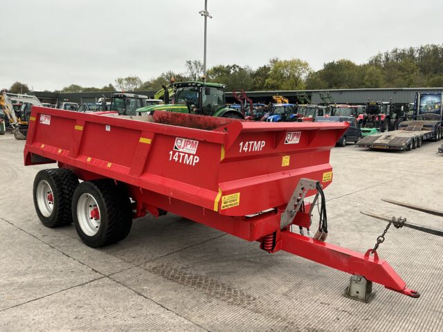 JPM 14 Tonne Multi Purpose Red Dump Trailer