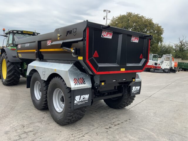 JPM Black 20Tonne Half Pipe Dump Trailer (ST24695)
