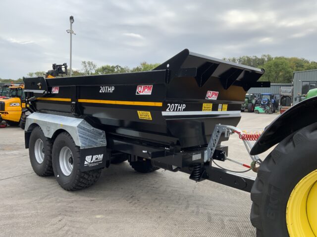 JPM Black 20Tonne Half Pipe Dump Trailer (ST24695)