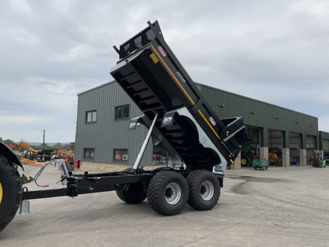JPM Black 20Tonne Half Pipe Dump Trailer (ST24695)
