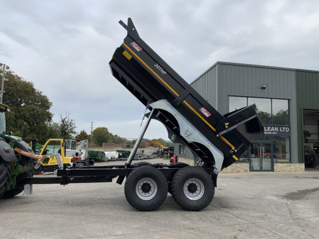 JPM Black 20Tonne Half Pipe Dump Trailer (ST24695)