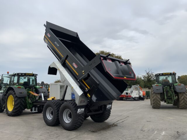 JPM Black 20Tonne Half Pipe Dump Trailer (ST24695)