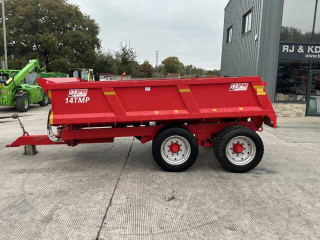 JPM 14 Tonne Multi Purpose Red Dump Trailer