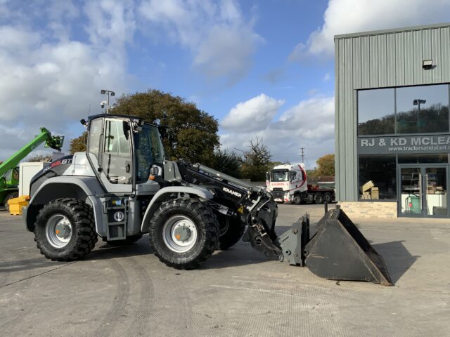 Kramer KL55.8T Black Wheeled Telehandler (ST24946)