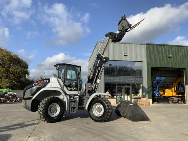 Kramer KL55.8T Black Wheeled Telehandler (ST24946)