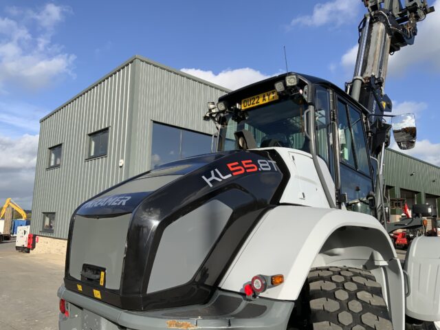 Kramer KL55.8T Black Wheeled Telehandler (ST24946)