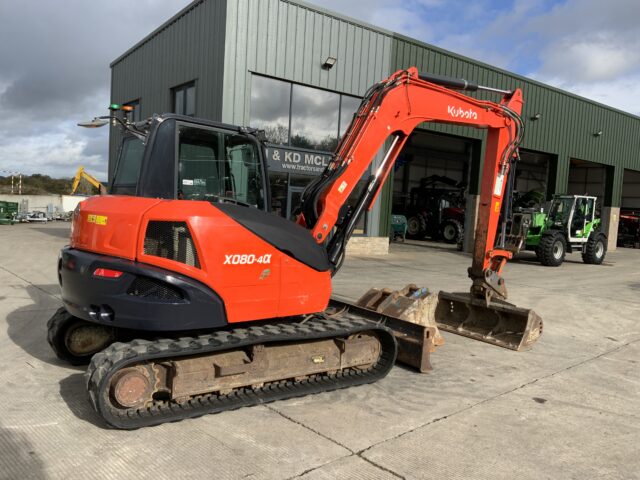 Kubota KX080-4 Digger (ST24934)