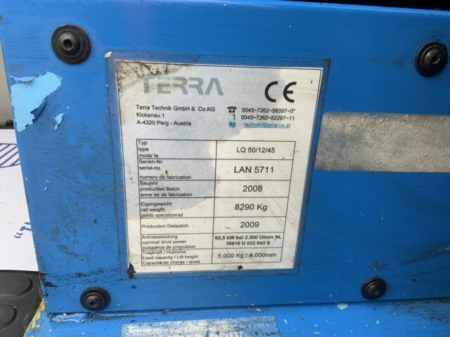 Lancer Boss LQ 50/12/45 Side Loader Fork Lift (ST20055)