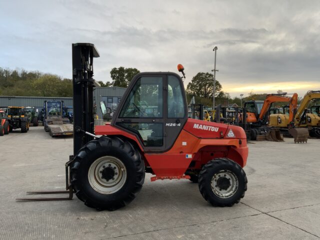 Manitou M26-4 RoughTerrain Fork Lift (ST24901)