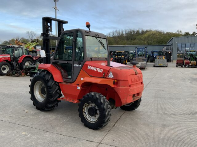 Manitou M26-4 RoughTerrain Fork Lift (ST24901)