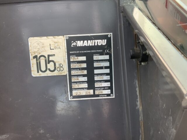 Manitou M26-4 RoughTerrain Fork Lift (ST24901)