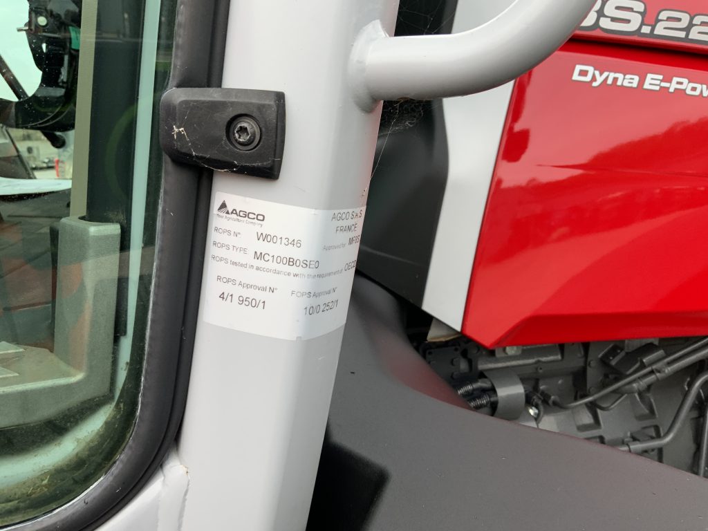 Massey Ferguson 8s.225 Dyna E Power Tractor (ST24558)