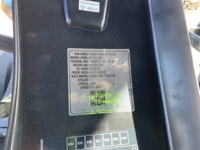 Valtra N175 Active Tractor (ST24335)