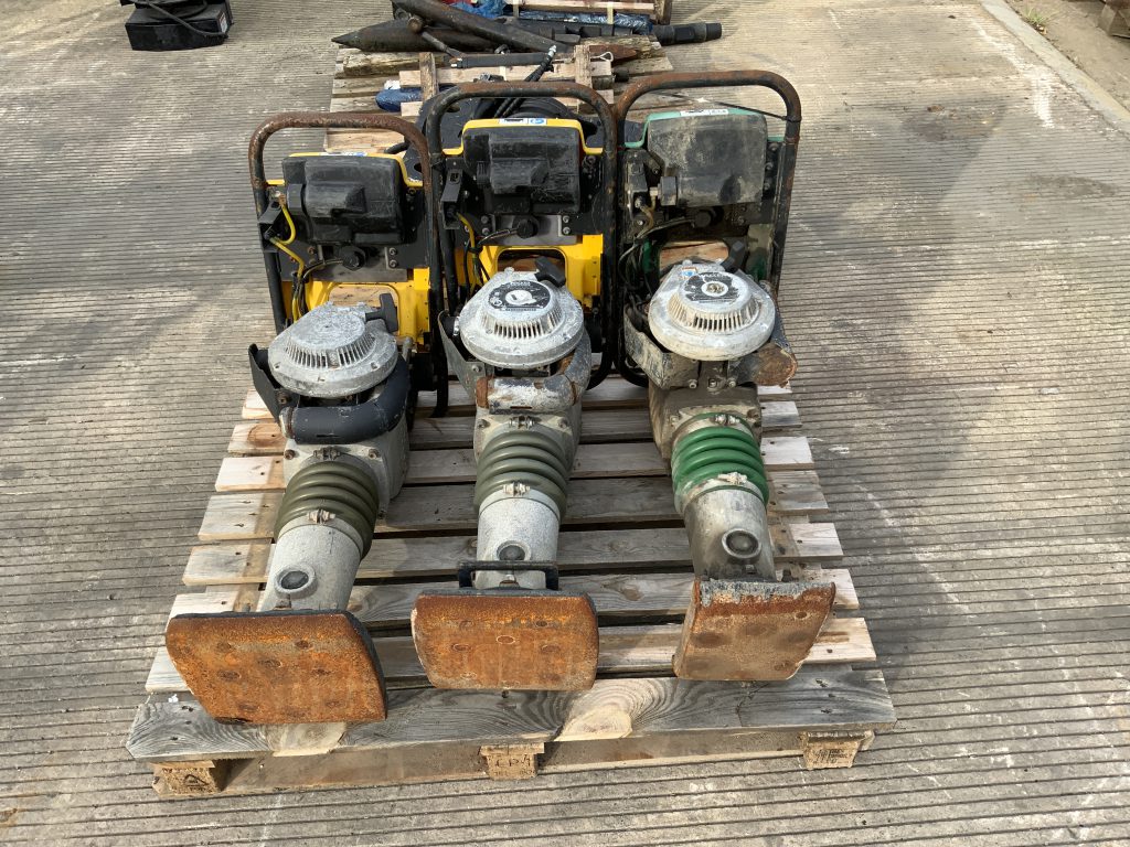 Wacker Neuson Job Lot of X3 Trench Wackers