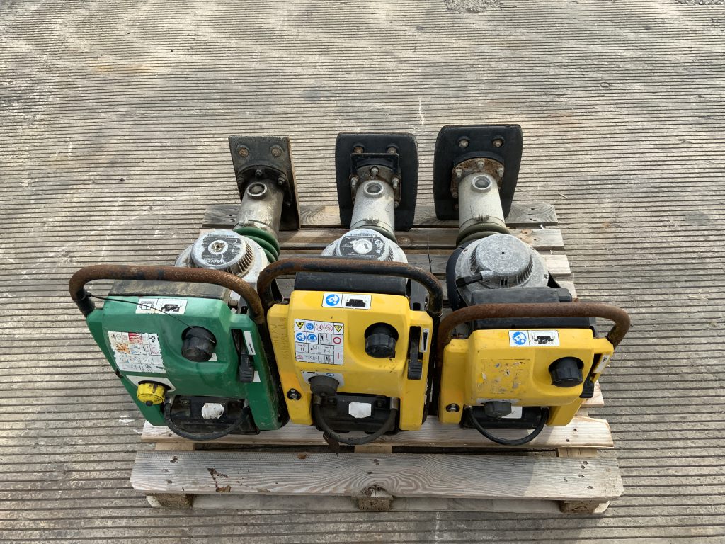Wacker Neuson Job Lot of X3 Trench Wackers