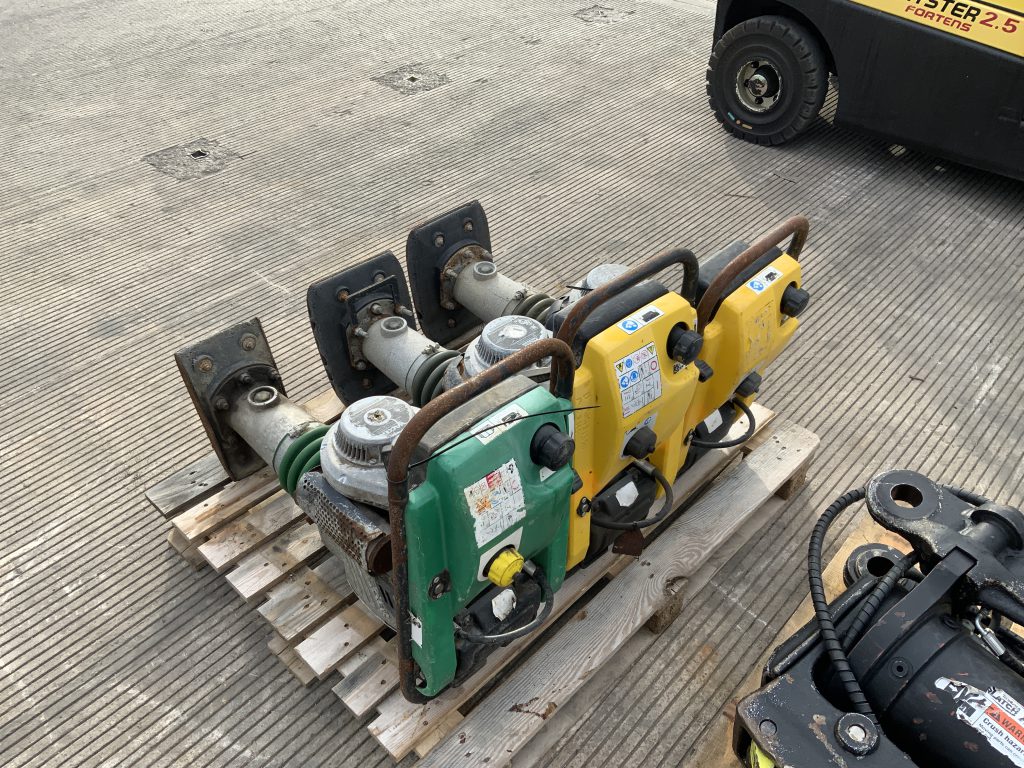 Wacker Neuson Job Lot of X3 Trench Wackers