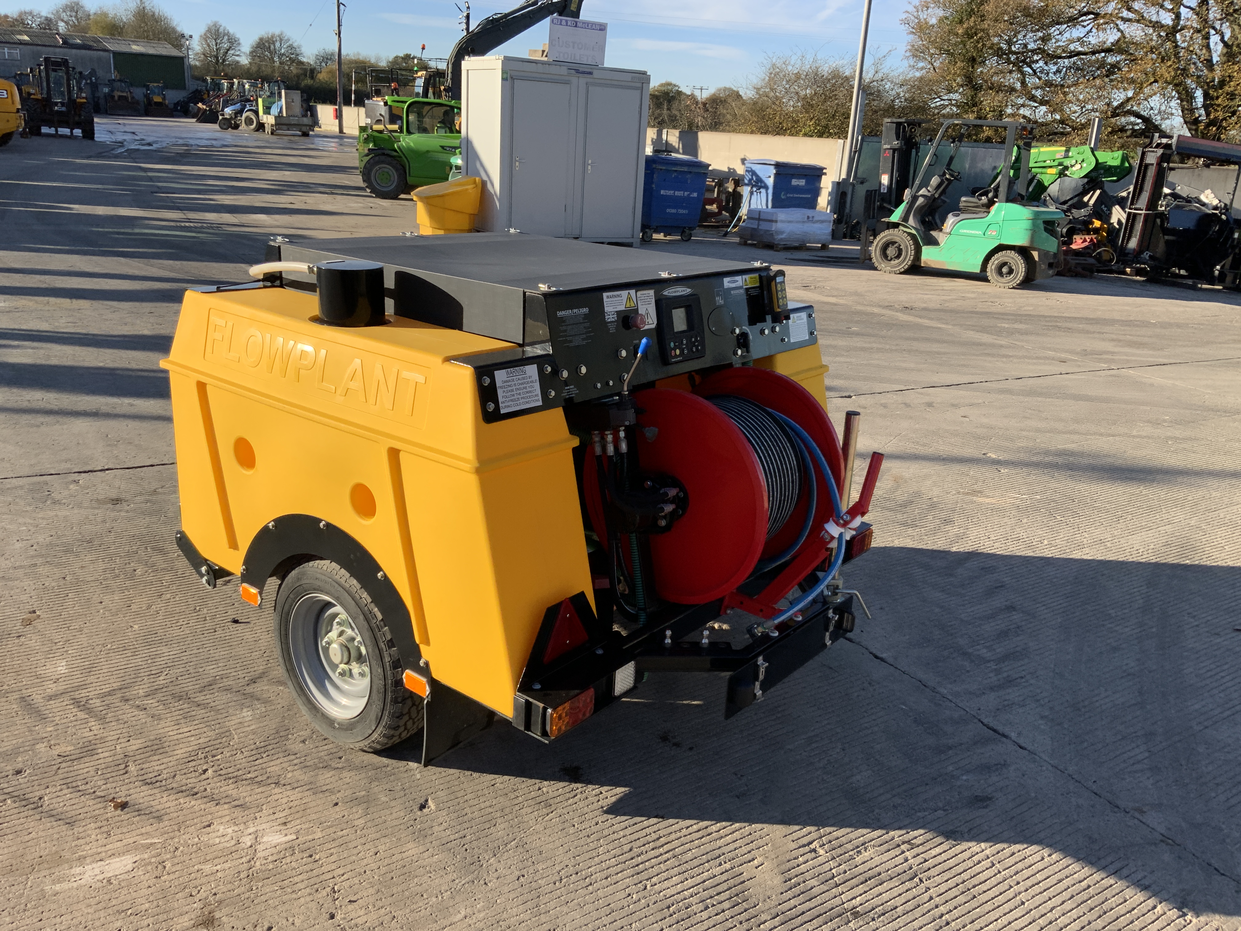 FlowPlant DTK Trailer Jetter Unused (ST25215)
