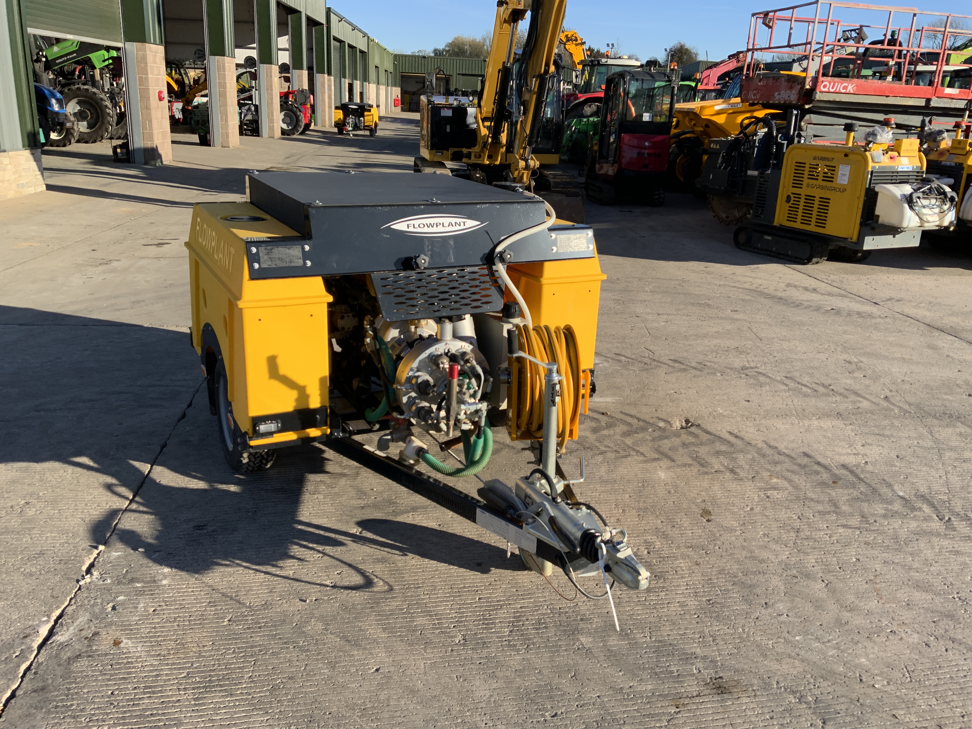 FlowPlant DTK Trailer Jetter Unused (ST25215)