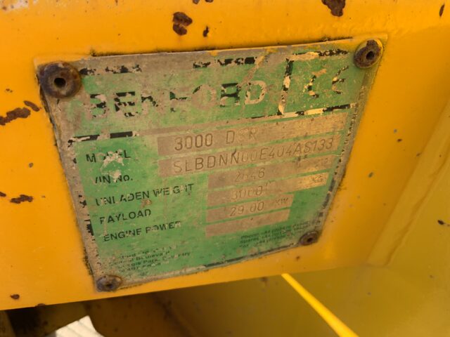 Benford 3 Tonne Swivel Tip Dumper (ST23408)