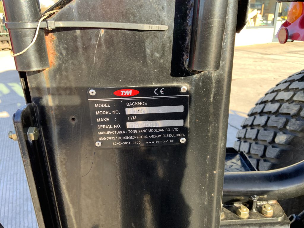 Tym T433 BackHoe & Loader Tractor (ST25115)